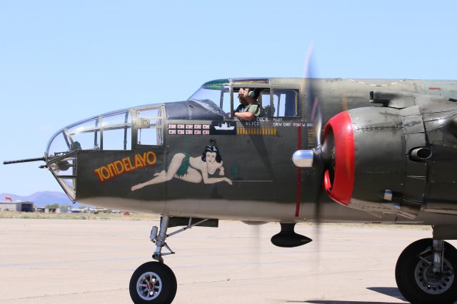 North American TB-25 Mitchell (N3476G) - Collings Foundation "Wings of Freedom Tour," 9 Apr 16, at Marana Regional Airport, AZ.  B-25J-15-KC, Tondelayo, NL3476G