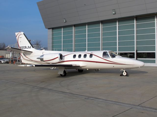 Cessna Citation 1SP (N308JM) - At Bremen, Germany.