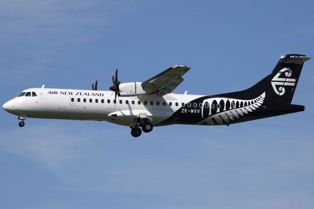 Aerospatiale ATR-72-600 (ZK-MVV) - on 19 September 2018