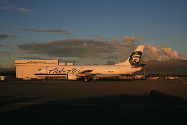 N709AS — - The loneliest 737 in the Eskimo fleet, back home again!