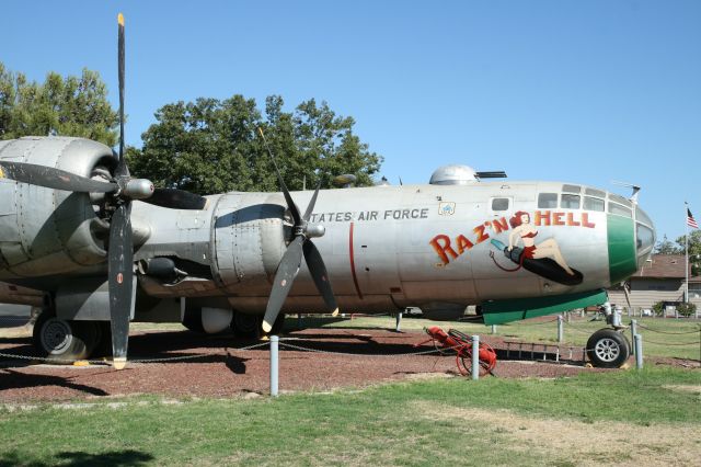 Boeing B-29 Superfortress (4461535) - B-29 Superfortress Razn Hell made up of at least two other B-29s including 44-70064 salvaged from China Lake painted as 44-61535. Should have been named Frankenstein.