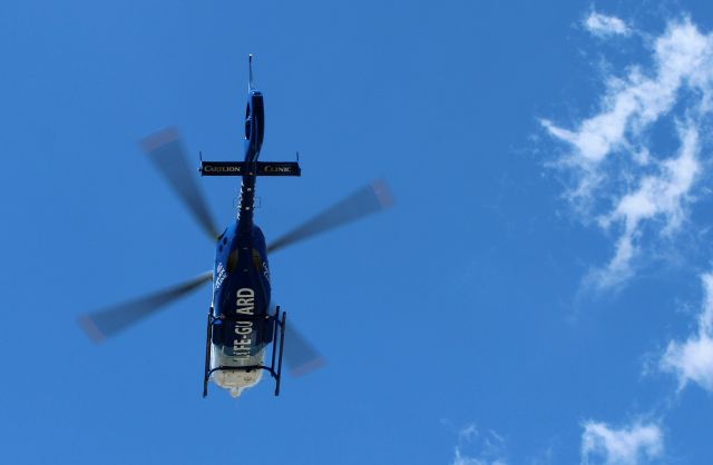 Eurocopter EC-635 (N135VV) - Carilion Clinic Life-Guard 11 with the clouds