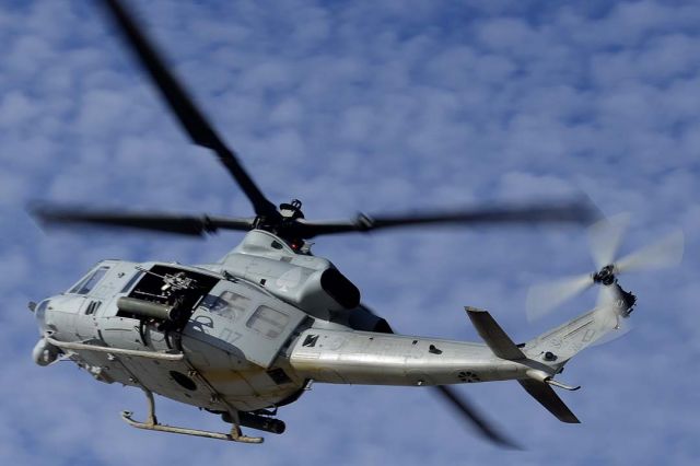 Bell UH-1V Iroquois (16-8789) - Bell-Boeing UH-1W Huey BuNo 168789 of HMLA-369 Gunfighters at NAF el Centro on February 19, 2015.