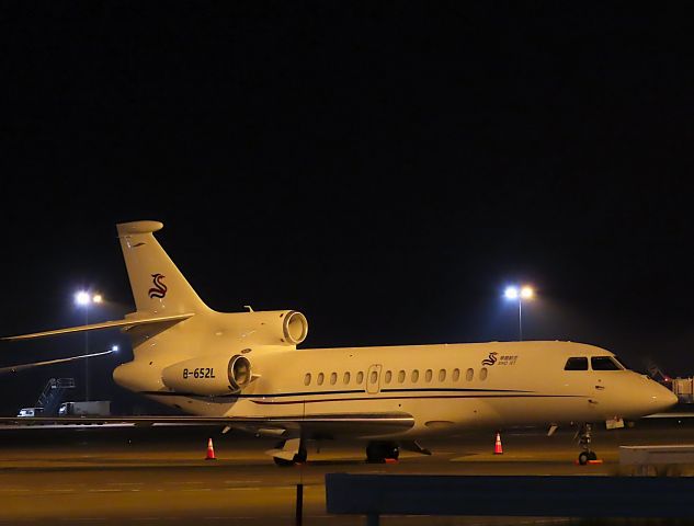Dassault Falcon 7X (B-652L) - Photo taken on Dec 09, 2022.