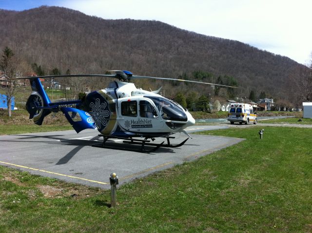 Eurocopter EC-635 (N101HN) - N101HN at Webster Springs WV