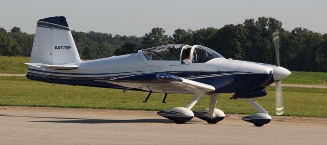 Vans RV-7 (N477SP) - Stopping in for OSH special on fuel... on course to OSH!!