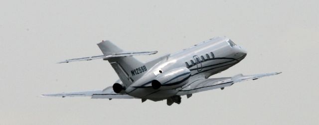 Hawker 800 (N125SB) - Wheels up on an overcast day