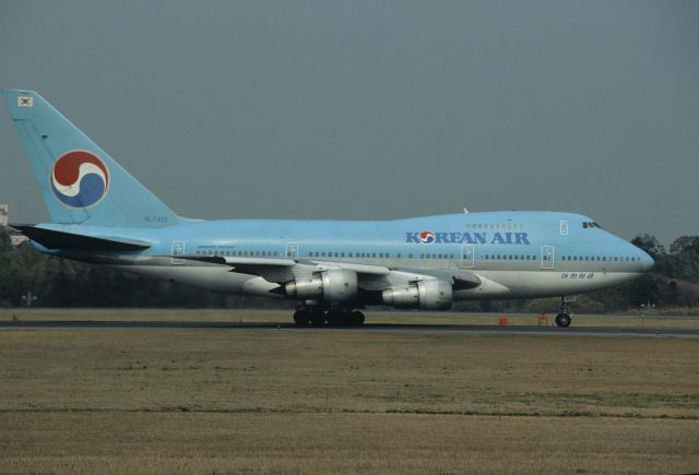 BOEING 747SP (HL7456) - Departure at Narita Intl Airport Rwy16 on 1993/05/04