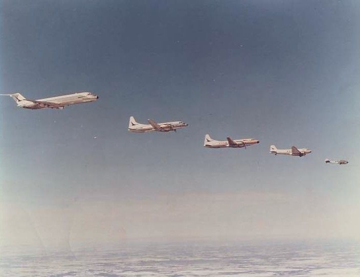 — — - North Central Airlines 1968