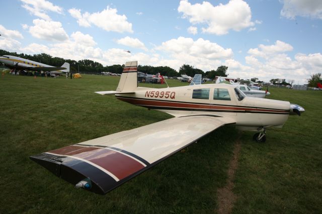 Mooney M-20 (N5995Q) - To see more photos from the 2013 EAA Airventure, click here- a rel=nofollow href=http://www.facebook.com/media/set/?set=a.10153121083865078.1073741840.283142505077&type=1&l=dc84cd9463https://www.facebook.com/media/set/?set=a.10153121083865078.1073741840.283142505077&type=1&l=dc84cd9463/a