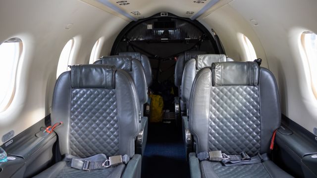 Pilatus PC-12 (N816TW) - Executive cabin configuration of Tradewind's N816TW