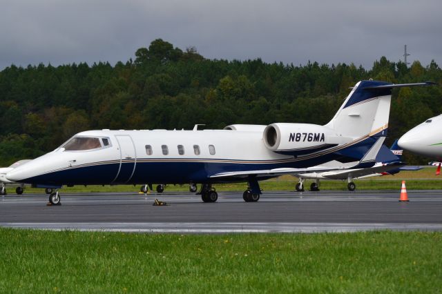 Learjet 60 (N876MA) - AP AVIATION LLC (MileOne Autogroup) at KJQF - 10/11/20