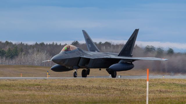 Lockheed F-22 Raptor (07151) - Saw an F-22 for the first time today, and it was nothing short of incredible.