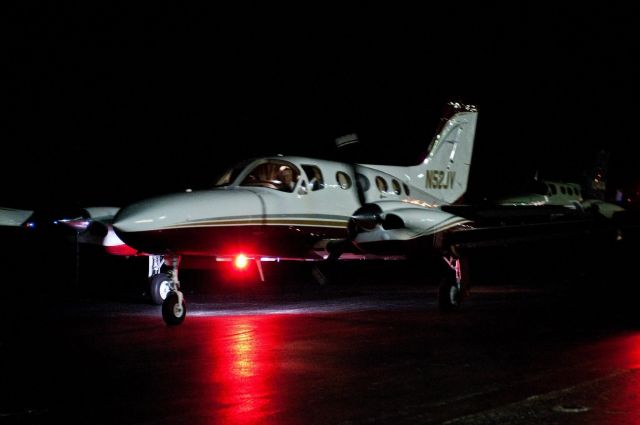 Cessna 421 (N52JV) - 421 come back from a make a wish trip from Orlando FL