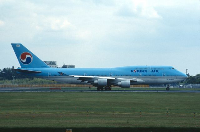 Boeing 747-400 (HL8483) - Departure at Narita Intl Airport Rwy16R on 2006/05/04