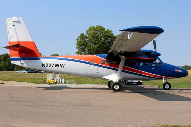 De Havilland Canada Twin Otter (N227WW) - Now based at 3G4 and operating for AerOhio