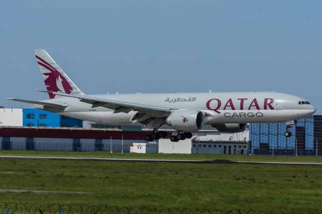BOEING 777-200LR (A7-BFK) - WAW SPOTTING