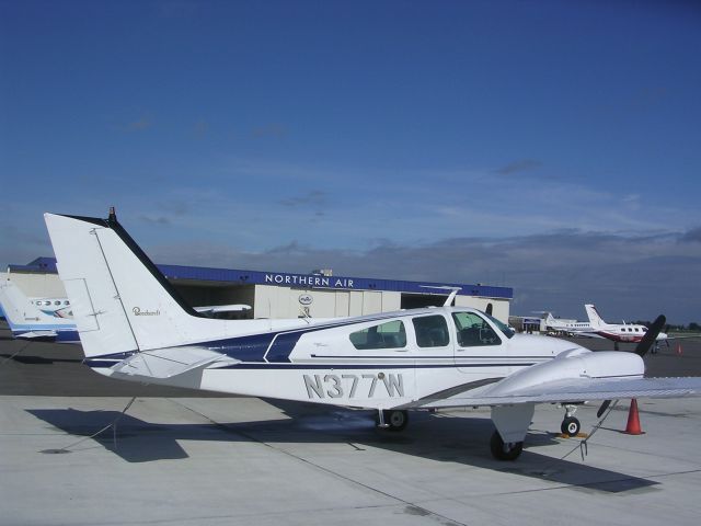 Beechcraft 55 Baron (N377W) - KGRR, Grand Rapids, MI