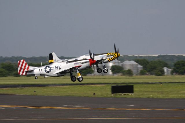 North American P-51 Mustang —