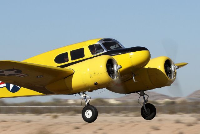 Cessna T-50 Bobcat (N59188) - Cessna T-50 Bobcat at Casa Grande Airport, AZ