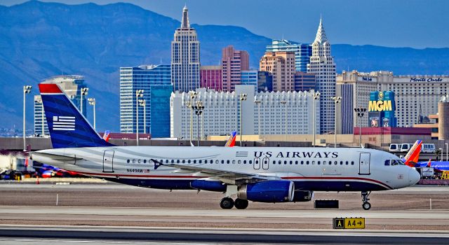 Airbus A320 (N649AW) - N649AW American Airlines 1998 Airbus A320-232 - cn 803 - US Airwaysbr /br /Las Vegas - McCarran International (LAS / KLAS)br /USA - Nevada, December 5, 2015br /Photo: Tomás Del Coro