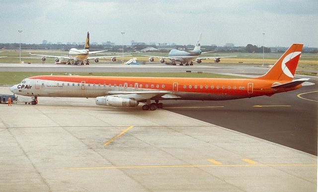 McDonnell Douglas DC-8-60 — - CP Air DC8-63 Archief 1982