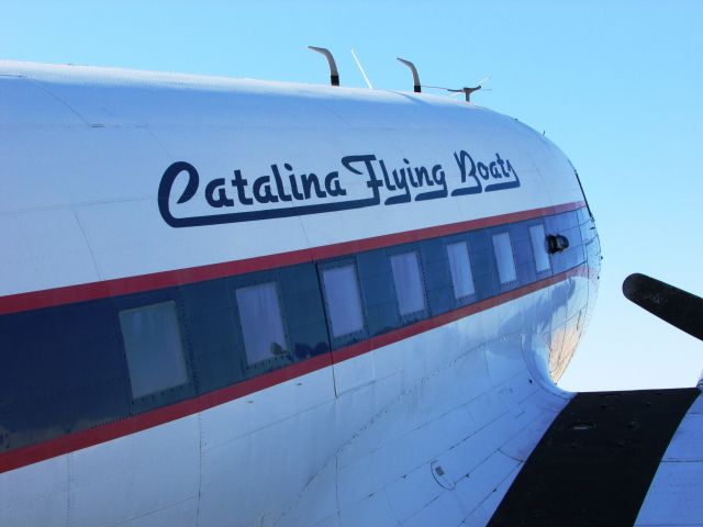 Douglas DC-3 (N403JB) - On display at Long Beach