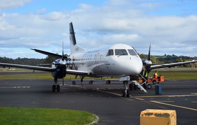 Saab 340 (VH-ZXF) - REX (Regional Express) Saab 340B VH-ZXF (msn 416) at Wynyard Airport Tasmania Australia. 9 October 2022.