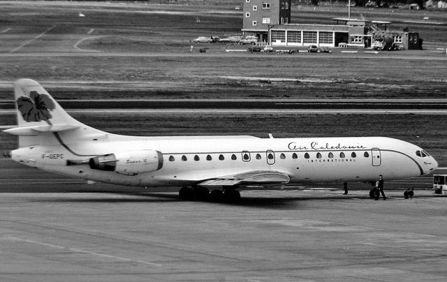 F-GEPC — - AIR CALEDONIE INTERNATIONAL - SUD SE-210 CARAVELLE 10B3 SUPER B - REG - F-GEPC (CN 184) - ADELAIDE INTERNATIONAL AIRPORT SA. AUSTRALIA - YPAD 5/9/1987