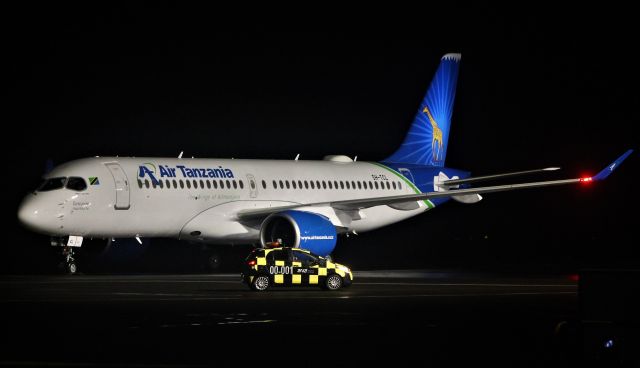 Airbus A220-300 (5H-TCL) - Santa Maria Island International Airport - LPAZ, Azores. October 7, 2021