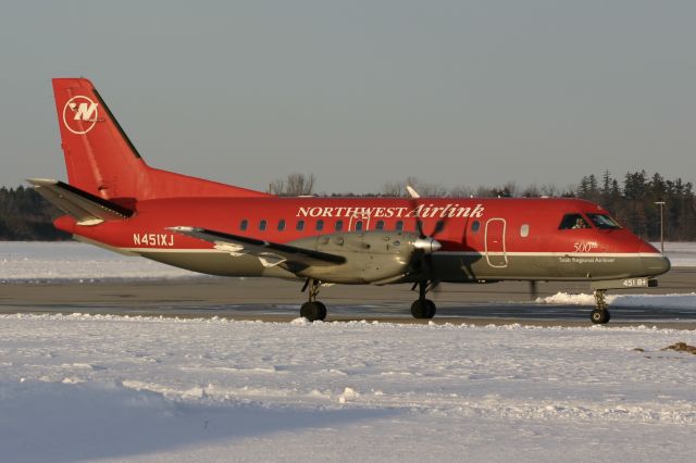 Saab 340 (N451XJ) - December 9, 2006 - arrived London Airport 