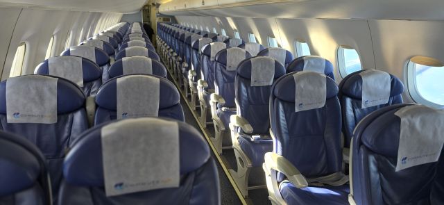 Embraer 170/175 (N780NC) - We have a nice looking interior!