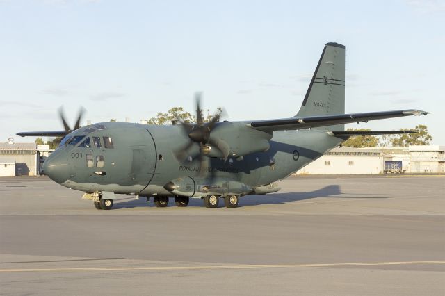 ALENIA Spartan (C-27J) (A34001) - Royal Australian Air Force (A34-001) Alenia C-27J Spartan taxiing at Wagga Wagga Airport