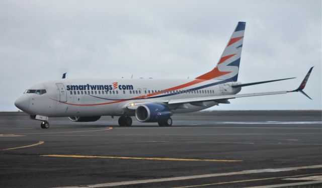 Boeing 737-800 (OK-TVL) - Aeroporto de Santa Maria - LPAZ - Azores 16/01/2021