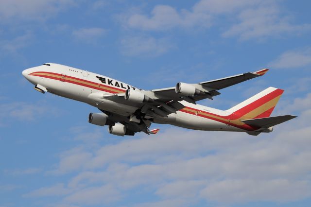 Boeing 747-400 (N744CK) - 27 departure to ANC
