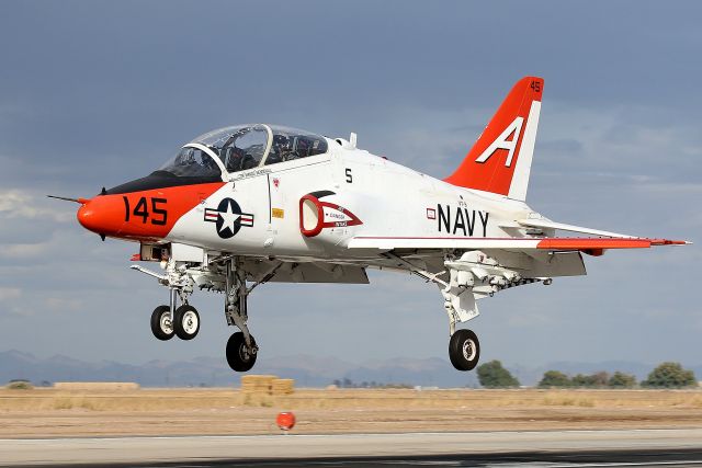 — — - McDonnell-Douglas (Boeing) US Navy T-45C Goshawk Recovery @ NAF EL Centro, CA