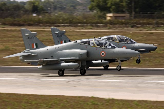 Boeing Goshawk — - 2 BAe Hawk Mk100 on delivery to the Indian Air Force