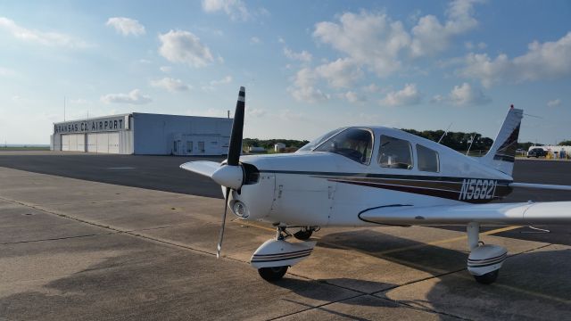 Piper Cherokee (N56821) - Parked at Rockport, TX