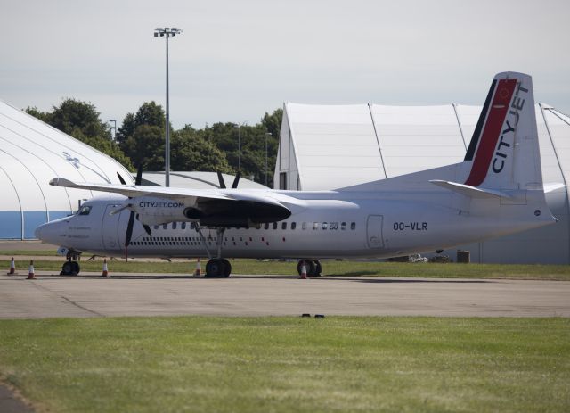 Fokker Maritime Enforcer (OO-VLR) - Very convenient scheduled services offered at the Cambridge airport!