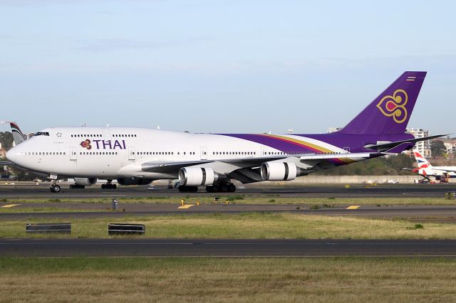 Boeing 747-400 (HS-TGB) - on 30 November 2018