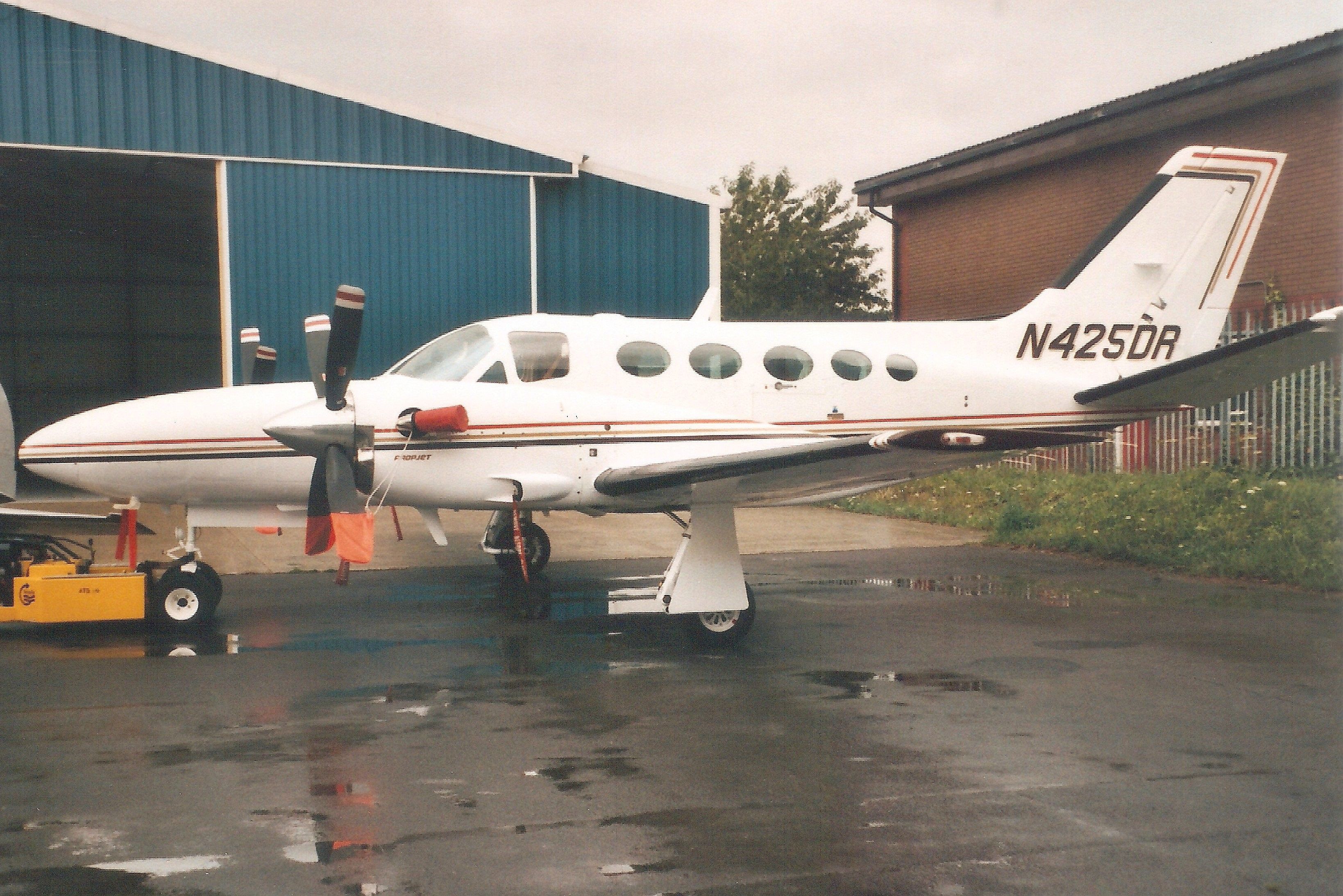Cessna Conquest 1 (N425DR) - Seen here in Aug-99.