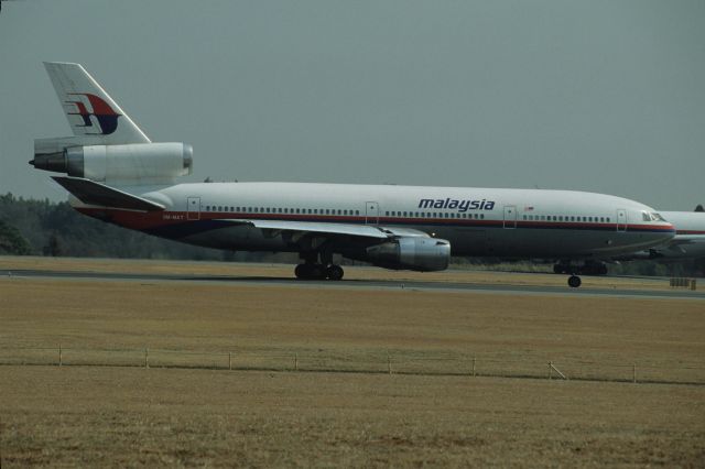 McDonnell Douglas DC-10 (9M-MAT) - Departure at Narita Intl Airport Rwy16 on 1991/03/20