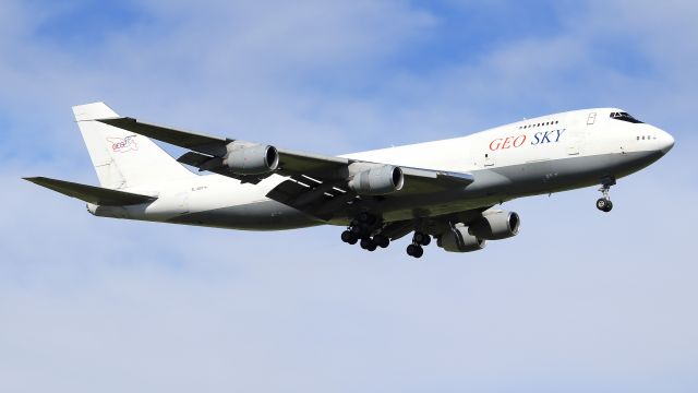 Boeing 747-200 (4L-GEO) - Queen of the sky, at Happy Amsterdam.