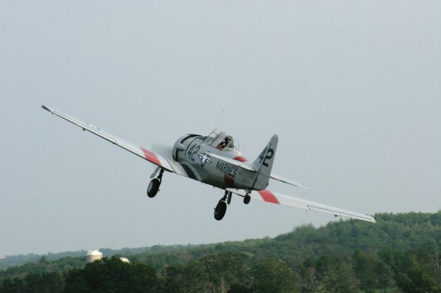— — - T-6 Texan Trego, WI