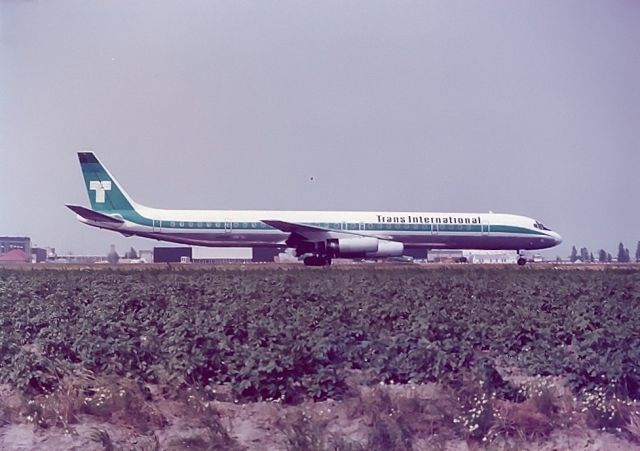 McDonnell Douglas DC-8-60 — - Trans International DC8-63