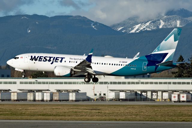 Boeing 737 MAX 8 (C-GEHF)