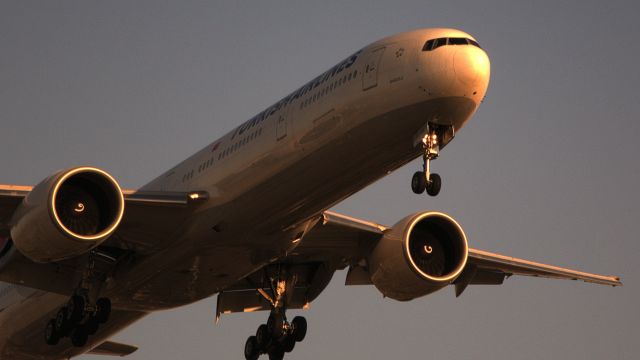 BOEING 777-300ER (TC-JNN) - Late afternoon arrival of "Anadolu" from Instanbul