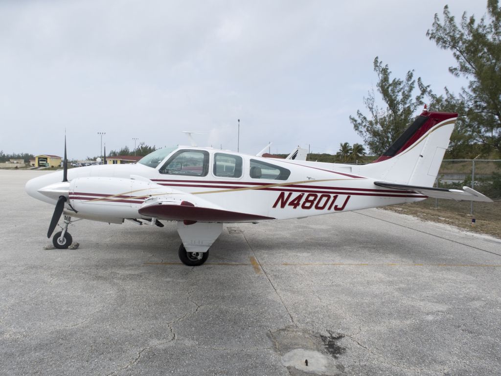 Beechcraft 55 Baron (N4801J) - 20 FEB 2017