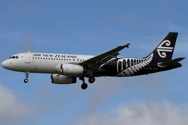 Airbus A320 (ZK-OJB) - on 30 March 2019