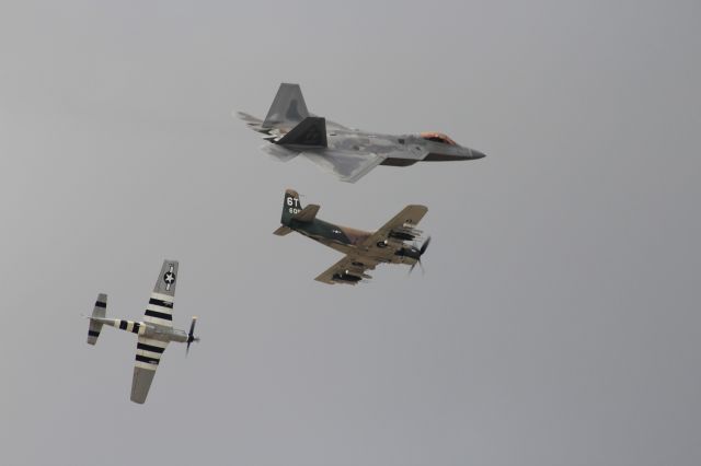 North American P-51 Mustang (AEH74190) - And the "Break" at Show Center at Oshkosh 7-26-23.